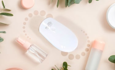 revive light therapy essentials led light therapy device with skincare products