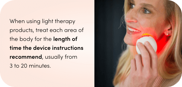 how often should you use red light therapy