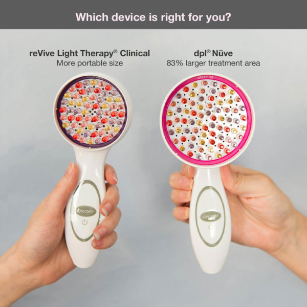 reVive Light Therapy versus dpl Nuve