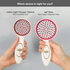 Comparison of reVive Light Therapy Clinical and dpl Nuve