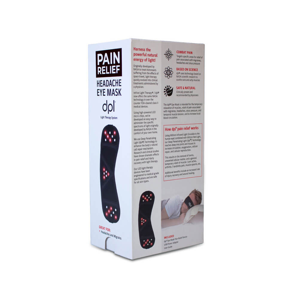 dpl® Pain Relief Eye Mask Light Therapy For Pain Relief