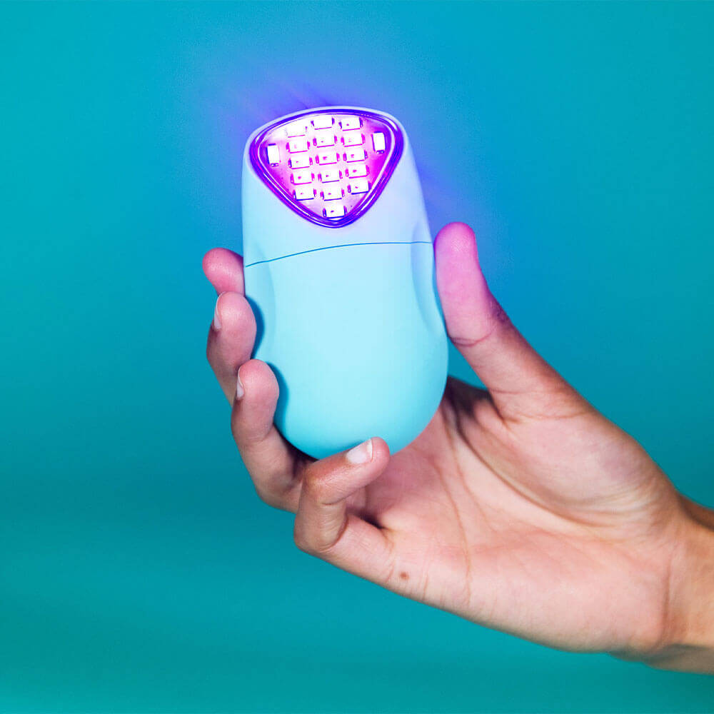LED Light Ace Treatment Device With Light On LED Light Ace Treatment Device With Light On