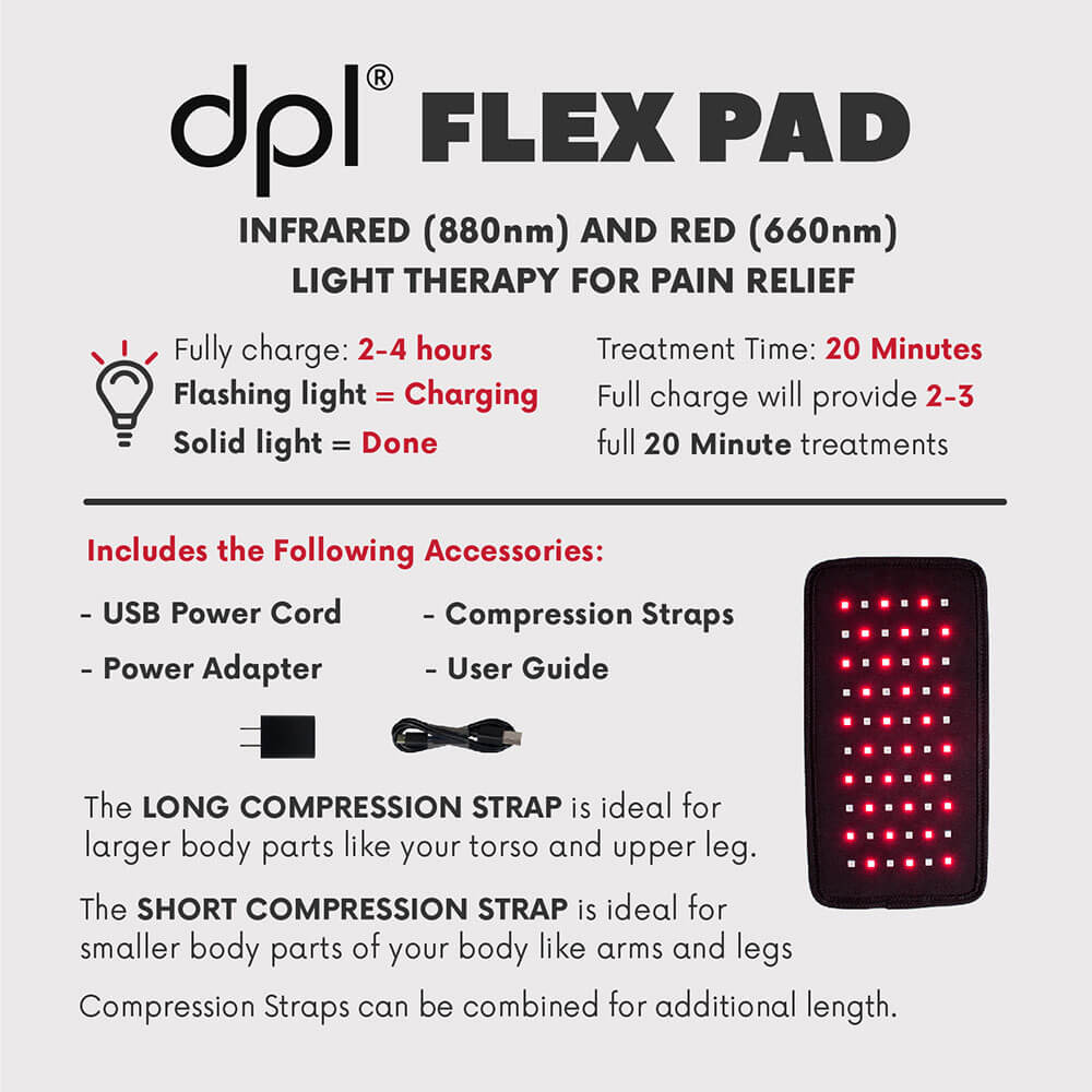 dpl® Pain Relief Flex Pad Versatile Light Therapy