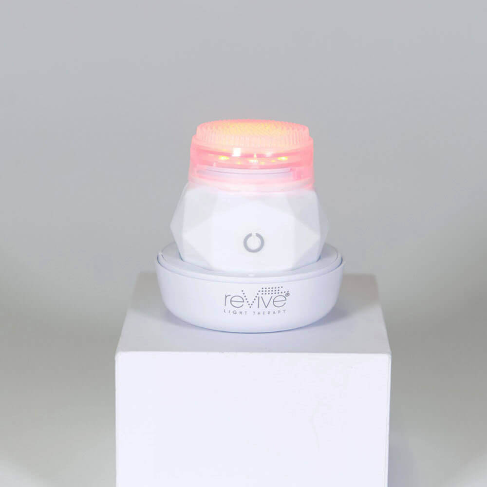 reVive Light Therapy Soniqué Mini LED Sonic Cleanser — Wrinkle Reduction & Anti-Aging
