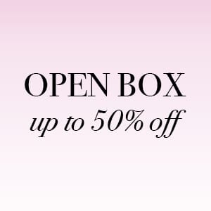 open box up to 50% off