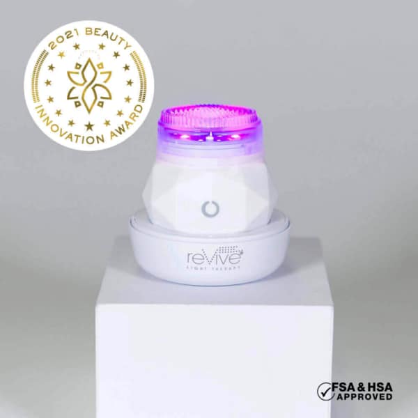 revive light therapy sonique waterproof cleanser