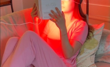 thumbnail for video of woman using the dpl IIa panel to relax and unwind